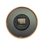 Veggklokke - Beyond Time Madera Lyst Tre Svart