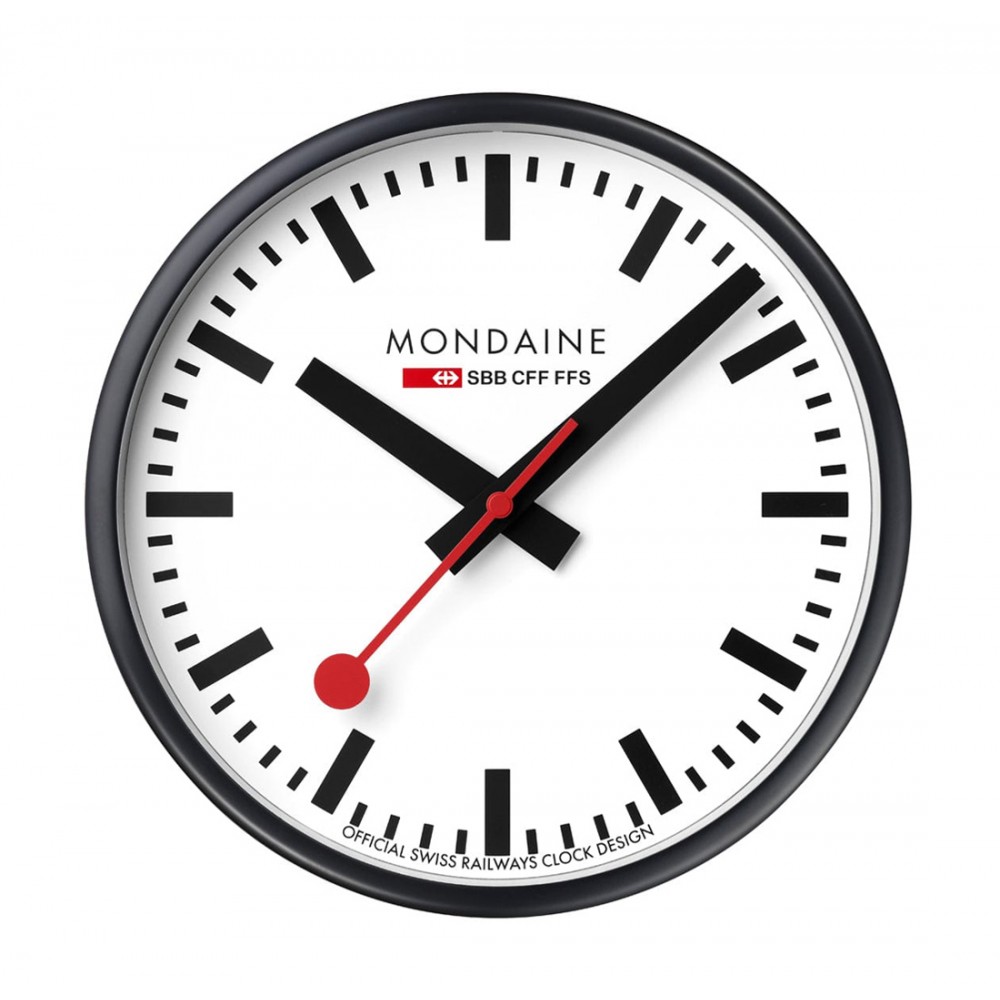 Veggklokke - Mondaine A990.CLOCK.12SBB