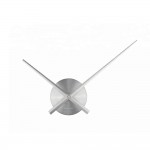 Veggklokke kun med visere Hands Mini Silver