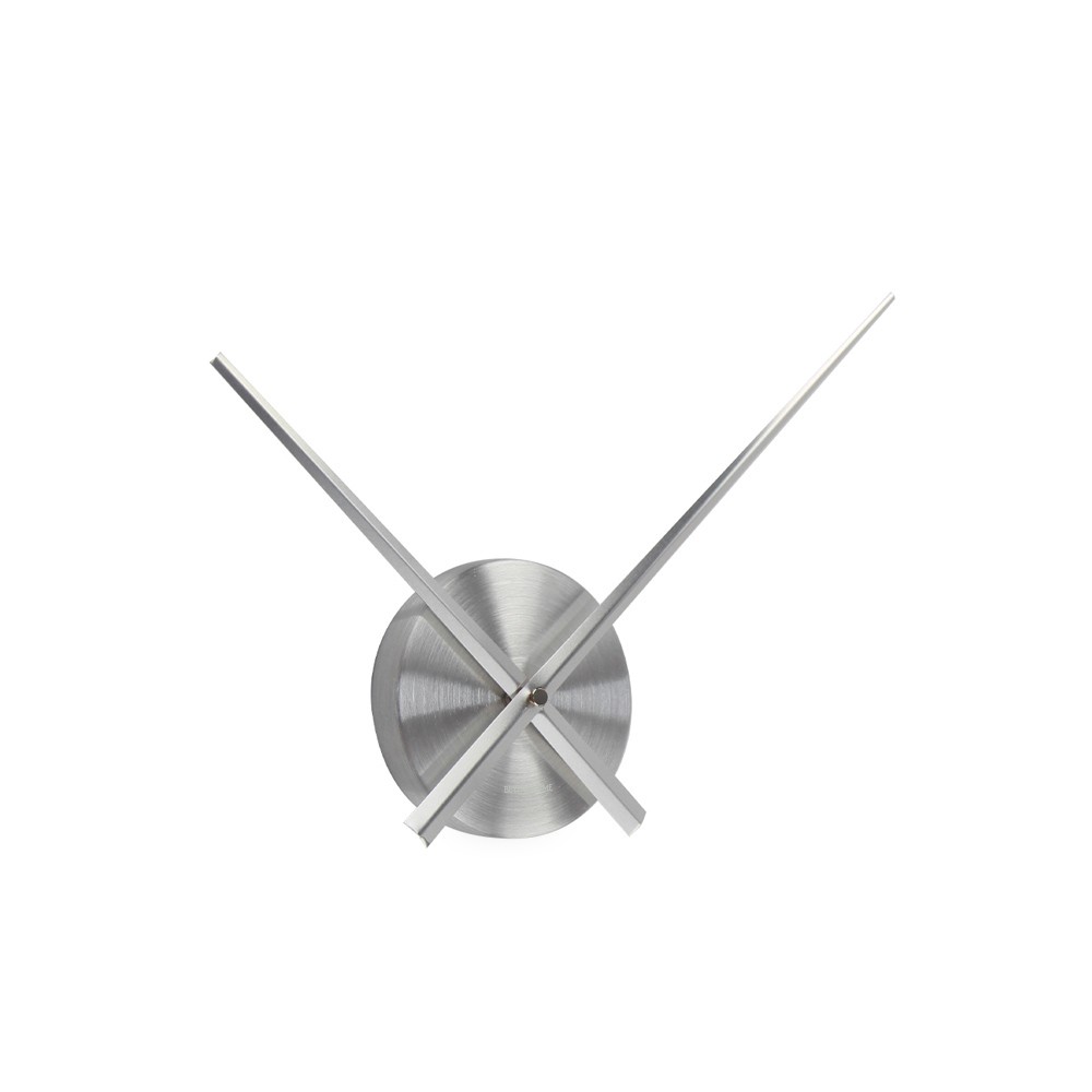 Veggklokke kun med visere Hands Mini Silver