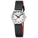 Armbåndsur Mondaine Classic Hvit/Lær Ø30 mm A658.30323.11SBBV