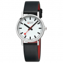 Armbåndsur Mondaine Classic Hvit/Lær Ø36 mm A660.30314.11SBBV