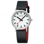 Armbåndsur Mondaine Classic Hvit/Lær Ø36 mm A660.30314.16SBBV