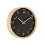 Veggklokke - Beyond Time Madera Lyst Tre Svart