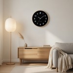 Veggklokke / Gjøkur - Beyond Time Natural Cuckoo Svart