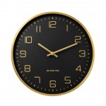 Veggklokke - Beyond Time Dorado Gull Svart