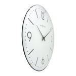 Veggklokke - NeXtime Basic Dome Hvit