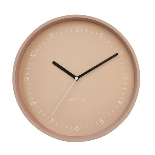 Veggklokke - NeXtime Berlin Pink