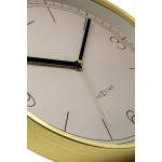 Veggklokke - NeXtime Nova Gull/Beige